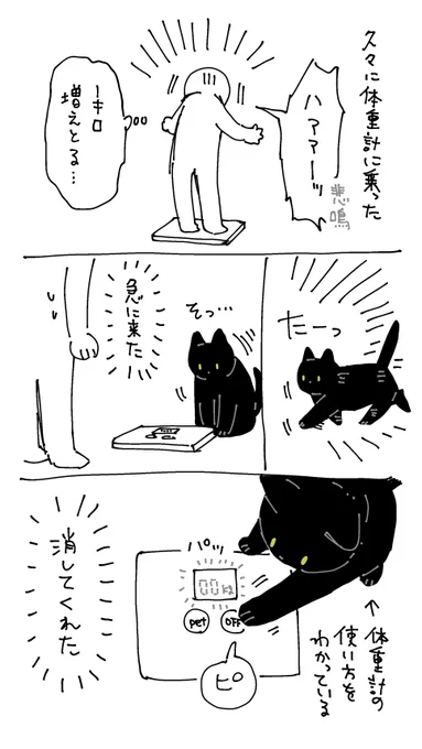 太ったという事実を無かったことにするろんさんの絵日記(2枚) #ろんの絵日記