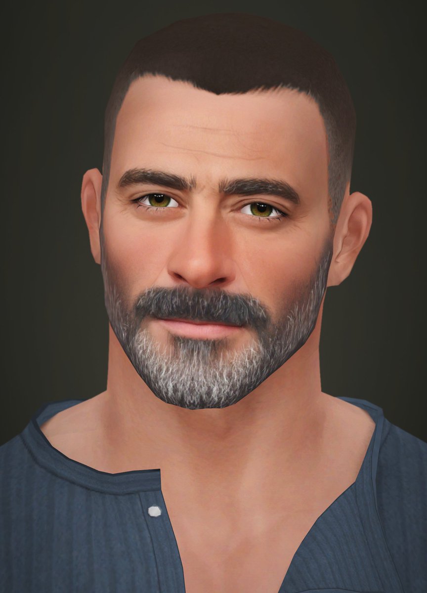 My Rendition of Jeffrey Dean Morgan in The Sims 4. After a few tweaks, I can say I'm pretty happy with how he turned out.
#TS4 #TheSims #TheWalkingDead #ShowUsYourSims