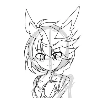 去年描いた立ち絵をリメイクすべくまた描いてるけど1年間で結構デジタルにもシェフィちゃん描くのにも慣れたんだなぁとこの時点でよくわかる…気がする  輪郭がシュッとしたわ