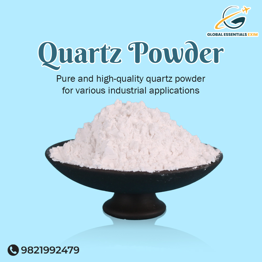 GlobalEsentials's tweet image. Our pure and high-quality #quartzpowder is perfect for various industrial applications, from glassmaking to electronics. We offer a wide variety of options to suit all your needs.
Call us at 9821992479 for #wholesale queries.
#manufacturer #supplier #exporter
