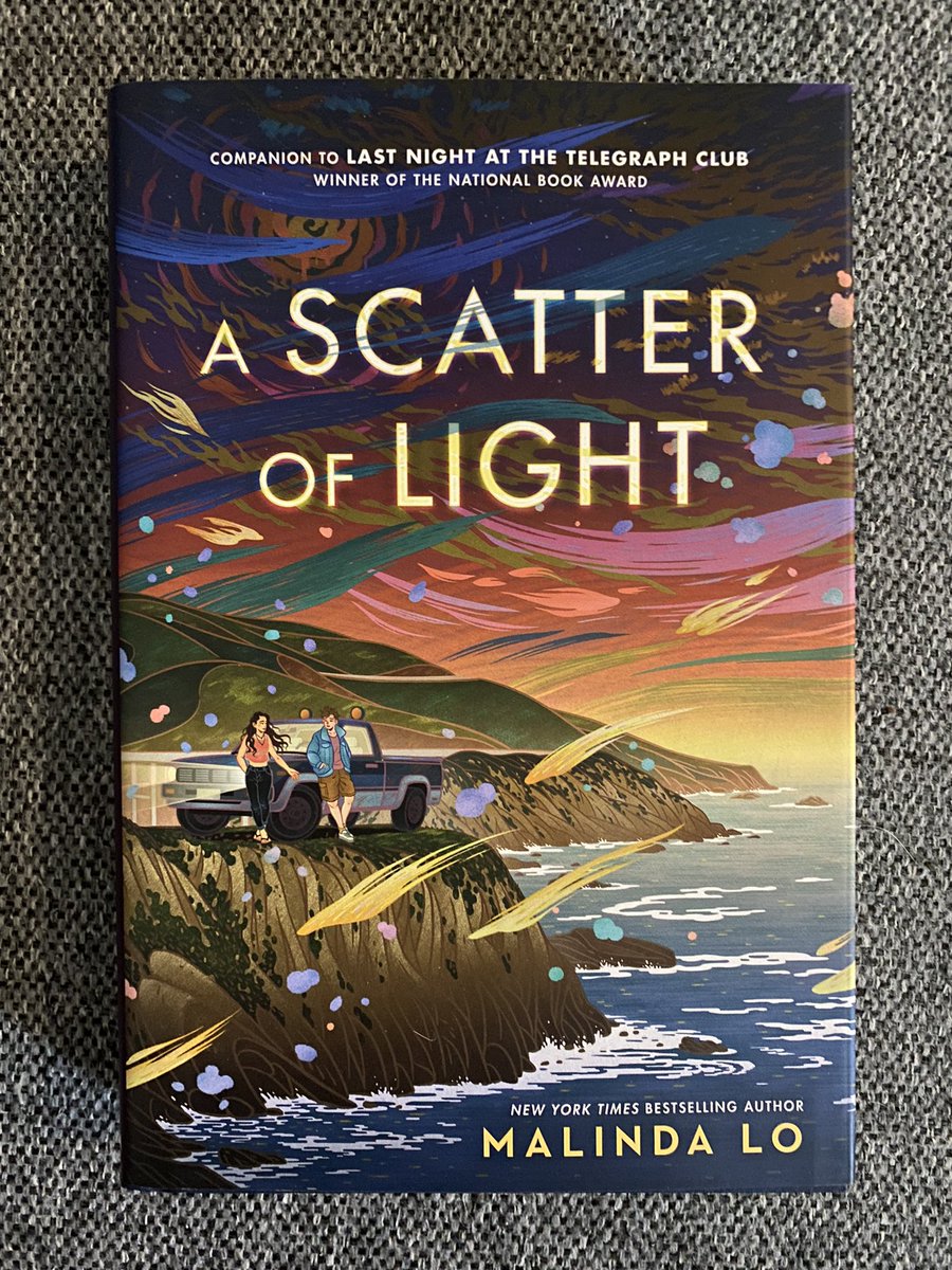 Thank you @KariTanaka for letting me know about this campanion to Last Night at the Telegraph Club by @malindalo! Now I know what my weekend plans are! #ASDWReads #ShelfieTalk