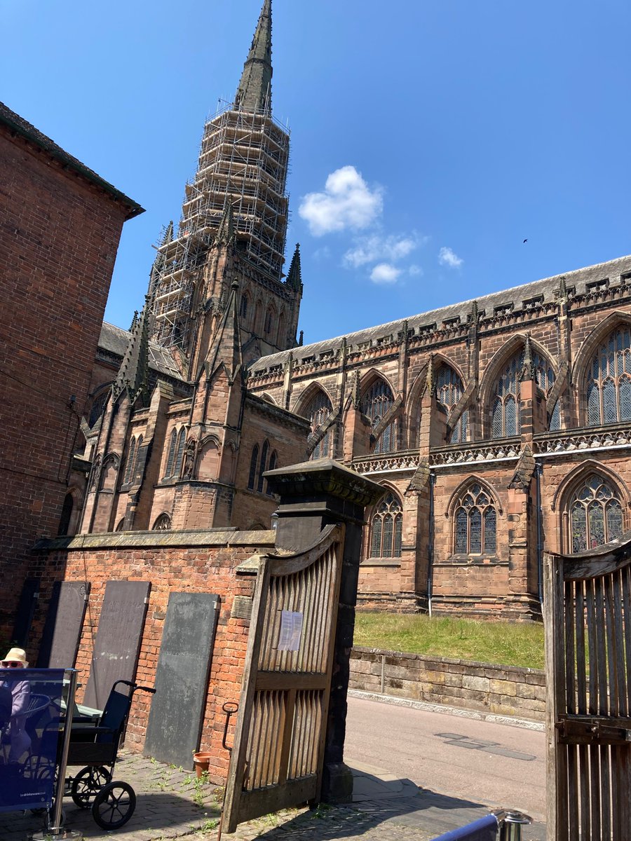Finding it remarkable and a little hard to believe that this is the venue where I’ll be presenting tomorrow. Looking forward to saying hello to everyone who’s able to make it to Lichfield.