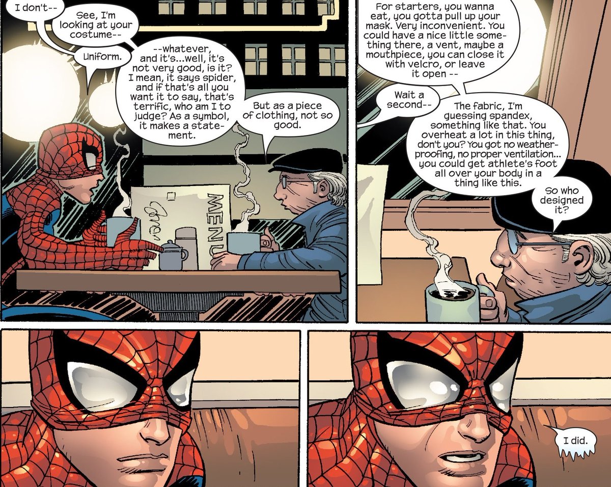 RT @ComicGirlAshley: Spider-Man does not like constructive criticism https://t.co/DCpP68H6Pi