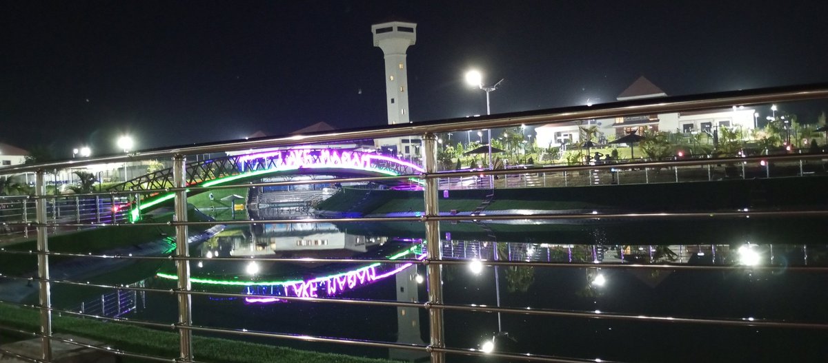 uba_washington's tweet photo. ... time is the Lens: Lake Mariam Bridge @the Mariam Babangida Leisure Park  Asaba, Delta State, Nigeria. Photo © Uba Washington https://t.co/YW9D2CoEhJ