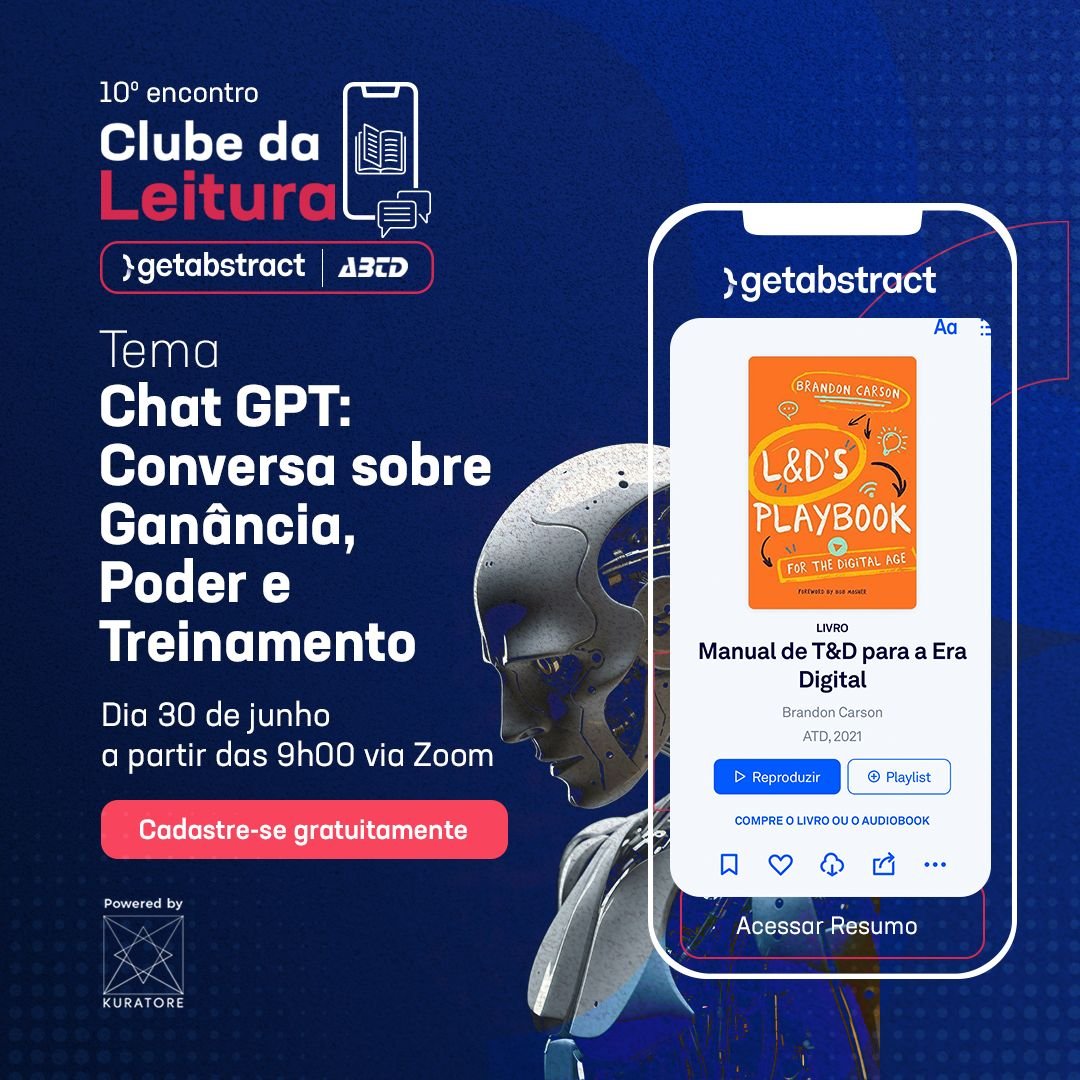 ABTD's tweet image. No dia 30 de junho, sexta-feira, a partir das 9h, estaremos mais uma vez reunidos, dando continuidade a temas que surgiram organicamente nos encontros anteriores.

👉 mla.bs/689bb0e5

#abtd #treinamento #desenvolvimento #gestãodepessoas #desenvolvendopessoasenegócios