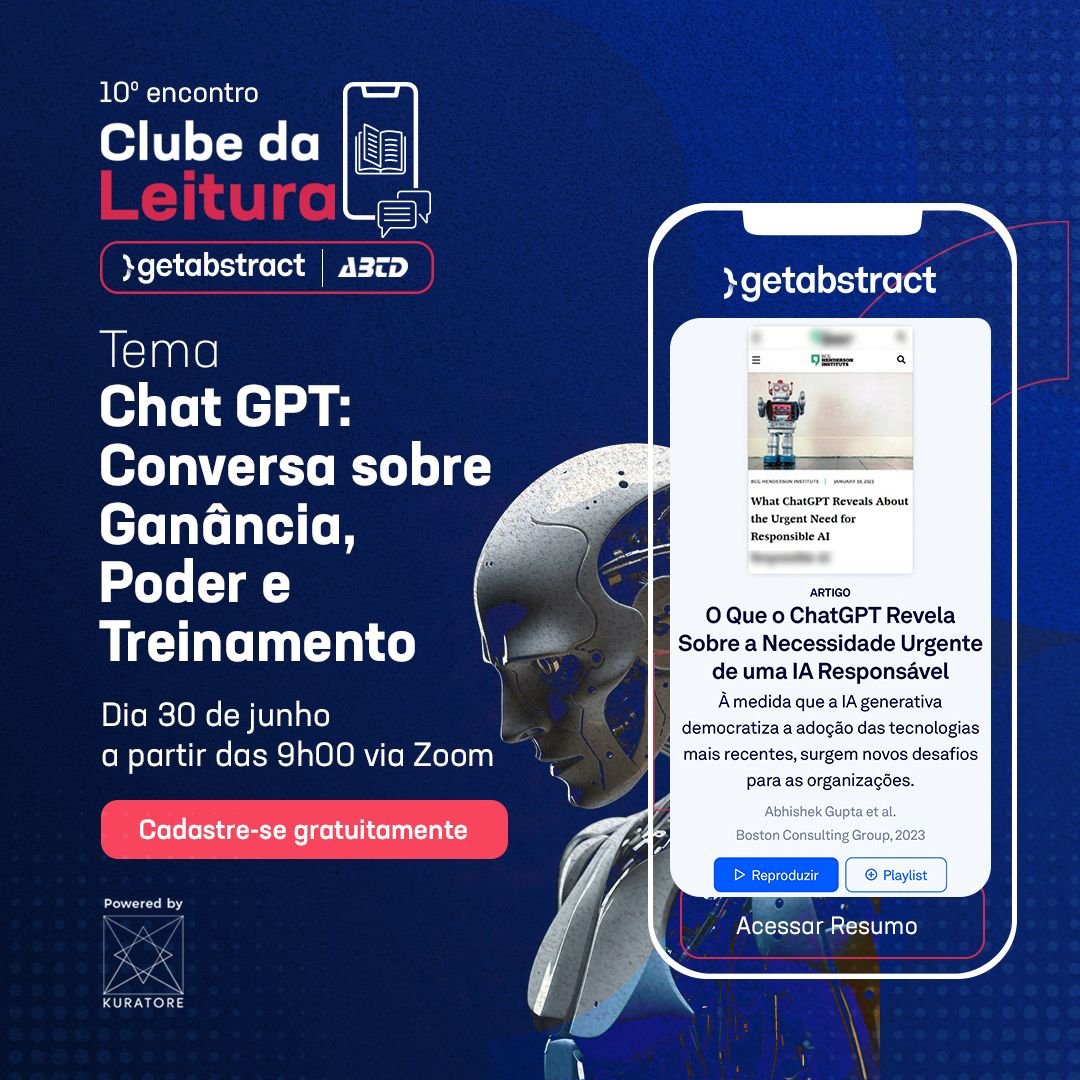 ABTD's tweet image. No dia 30 de junho, sexta-feira, a partir das 9h, estaremos mais uma vez reunidos, dando continuidade a temas que surgiram organicamente nos encontros anteriores.

👉 mla.bs/689bb0e5

#abtd #treinamento #desenvolvimento #gestãodepessoas #desenvolvendopessoasenegócios