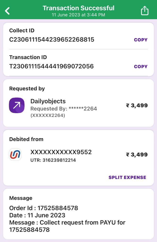vikrant_panwar's tweet image. I placed order from @daily_objects. My amount was deducted from bank. But didn&apos;t received order confirmation. 
Order Date : 11 juje 2023.
Please Revert me back. #dailyobjects