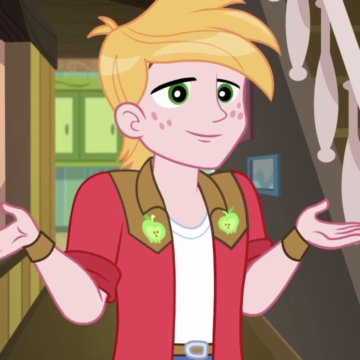 strbrryharmony's tweet image. to whoever on the mlp team designed the two movie versions of big mac, come outside i just wanna talk.