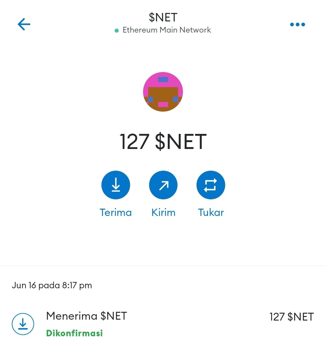 Zedhwin's tweet photo. GM, I'm so excited to officially join The Network.
Thank you so much @fouaditani for the giveaway, I won this in @nftpowerup spaces. Good spaces, good people, thank you so much 🙏 🫡

$NET #NFTPowerUp https://t.co/uKC8oM5WOX