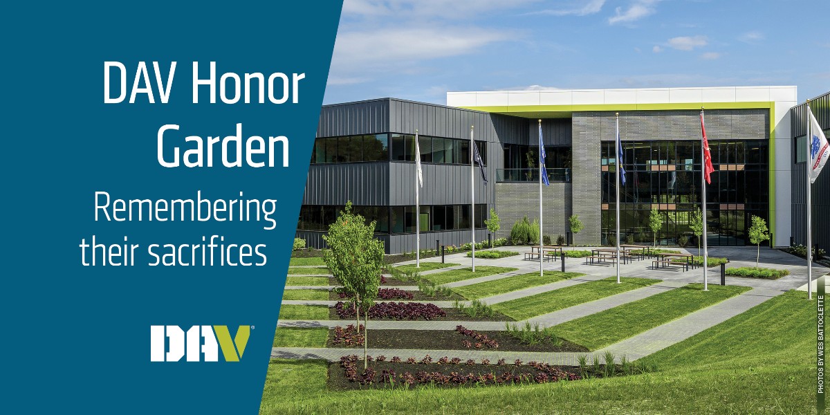 DAVHQ's tweet photo. The sun is shining on DAV’s Honor Garden! Honor a veteran with an etched brick that will line the walkway at DAV’s national headquarters in Erlanger, KY. Order your brick here: https://t.co/cHgMBYuWnh

#KeepThePromise #VeteranSupport #IHelpVeterans #DAV https://t.co/g6QdDtKrCB
