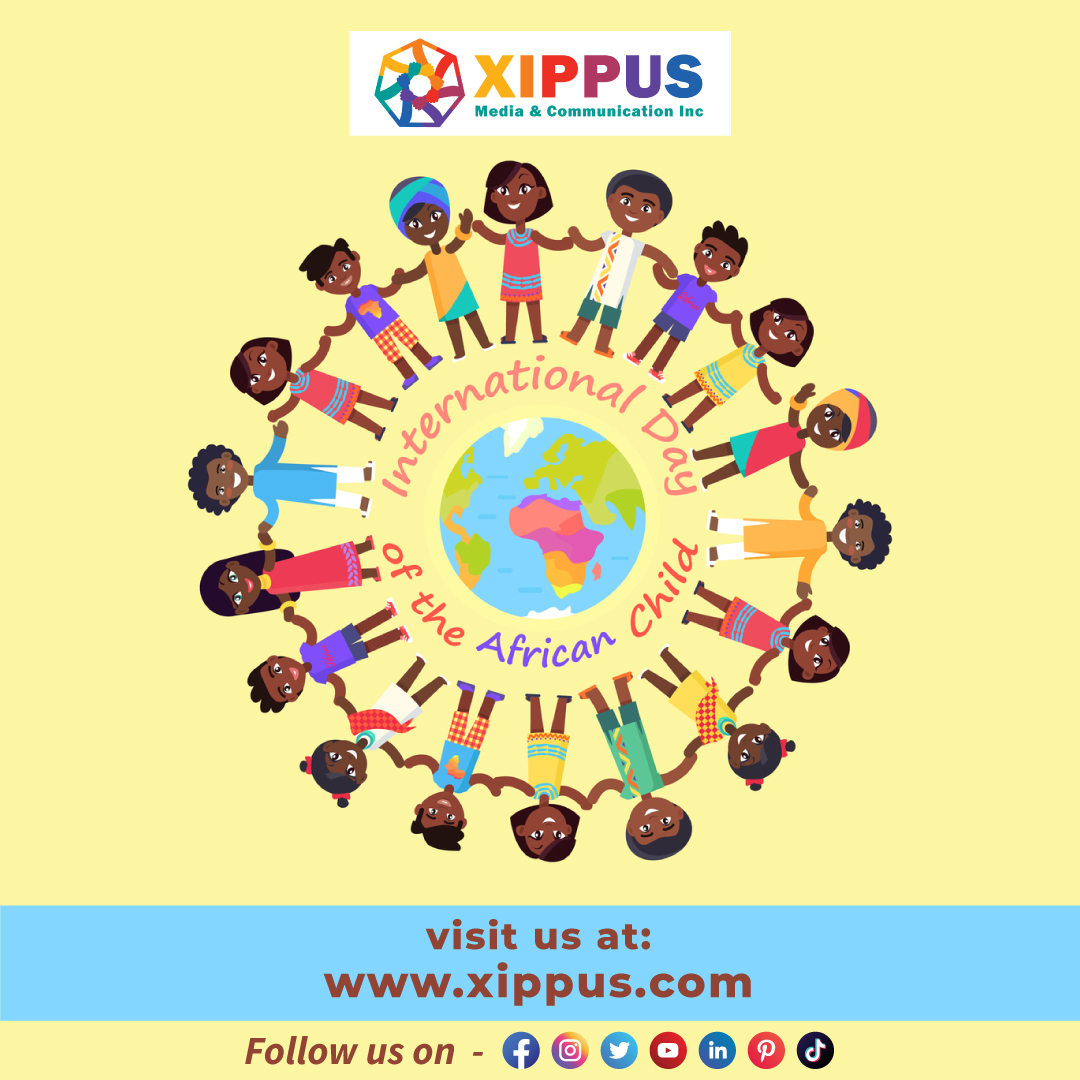 Happy International Day of African Child!🌍

Visit us at xippus.com
Follow us on Social media platforms

#Xippus #InternationalDayOfAfricanChild #EmpoweringVoice #InclusiveWorld #CelebratingCulture #ProtectingRights #FutureLeaders #SupportingWellBeing #BrighterFuture