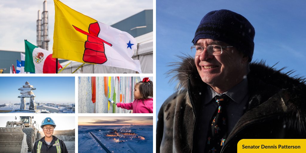 Ammar Al-Joundi, Sean Boyd and Martin Plante were humbled to receive, on behalf of #AgnicoEagle, special recognition yesterday from <a href="/SenDPatterson/">Senator DPatterson</a> for the company's contribution to the socioeconomic development of #Nunavut over the last 15 years. 

📽️ bit.ly/43J8ujH