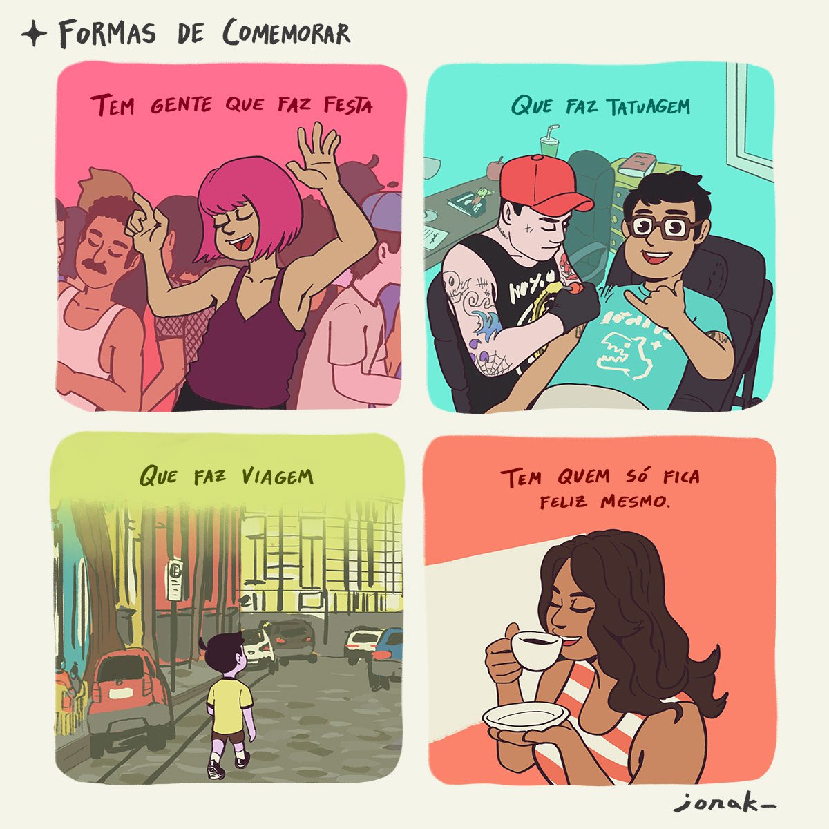 Jorake12's tweet photo. 🥳 Formas de comemorar! https://t.co/5l9ieEDAMC