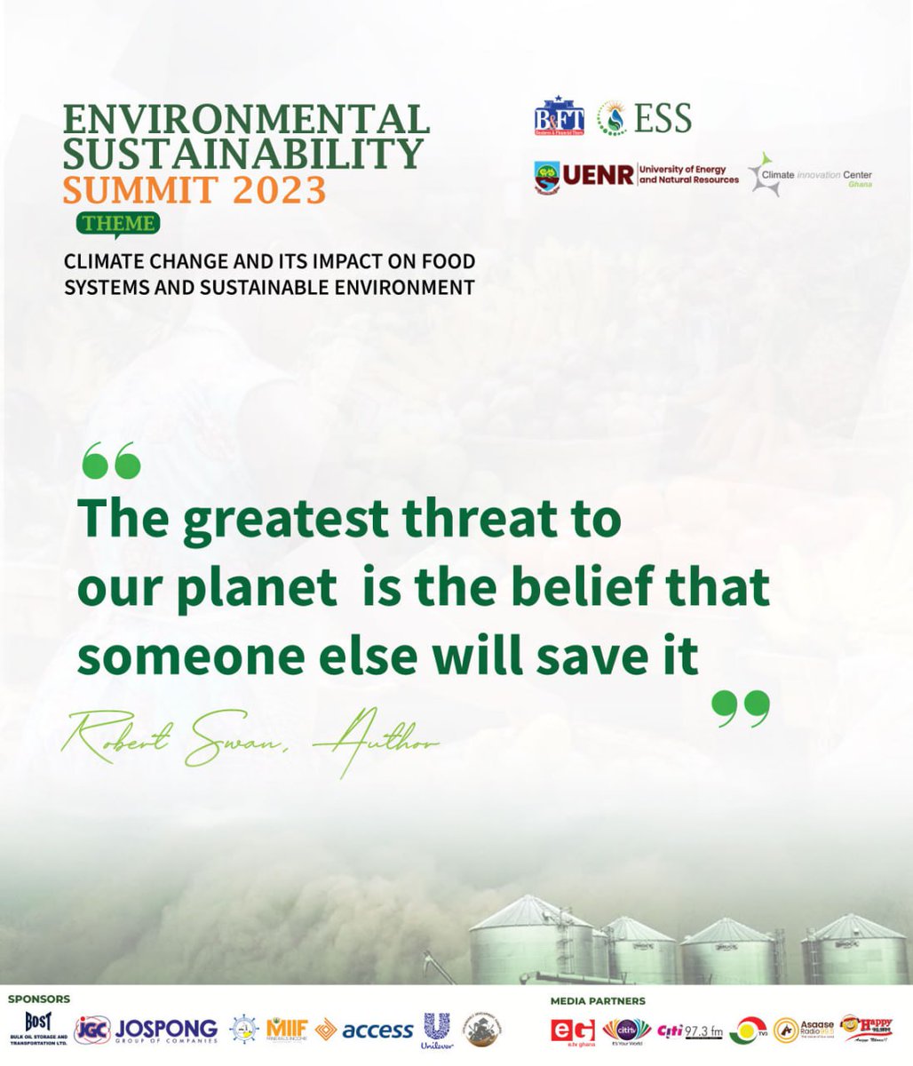#ESS2023 #EnvironmentalSustainability