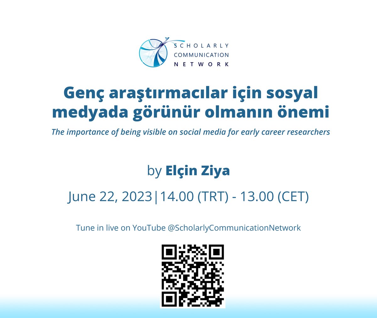 Scholarly Communication Network tweet media