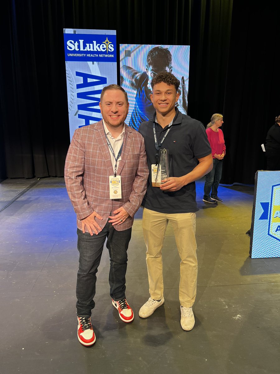 MikeRaymondLV's tweet photo. It was a great night at the #StLukesAllStars awards show.  Congrats to all the nominees and winners! https://t.co/ekcE92qCoj