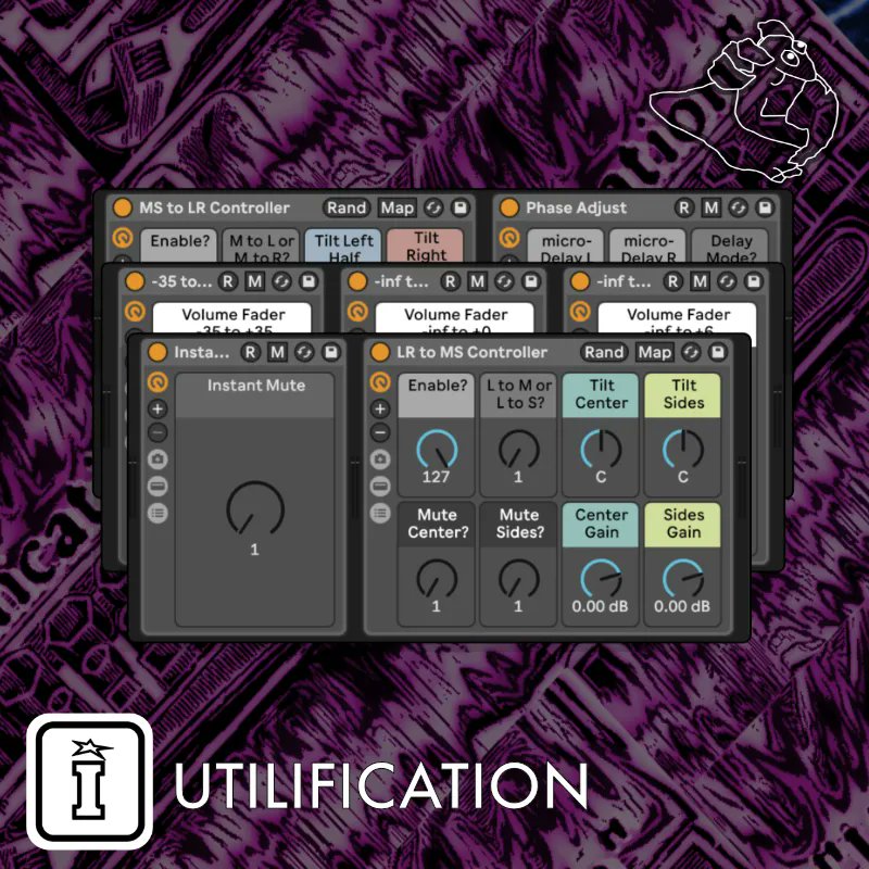 IsotonikStudios's tweet photo. FREE STUFF FRIDAYS: Utilification by PerforModule
#ableton #abletonlive #live11 #daw #producer #producerlife #giveaway #isotonik #maxforlive #max4live #performodule #nedrush #marktowers #aval #isotonikstudios #freestufffridays
https://t.co/TZlpa9PJEd https://t.co/uF7dWISj3x