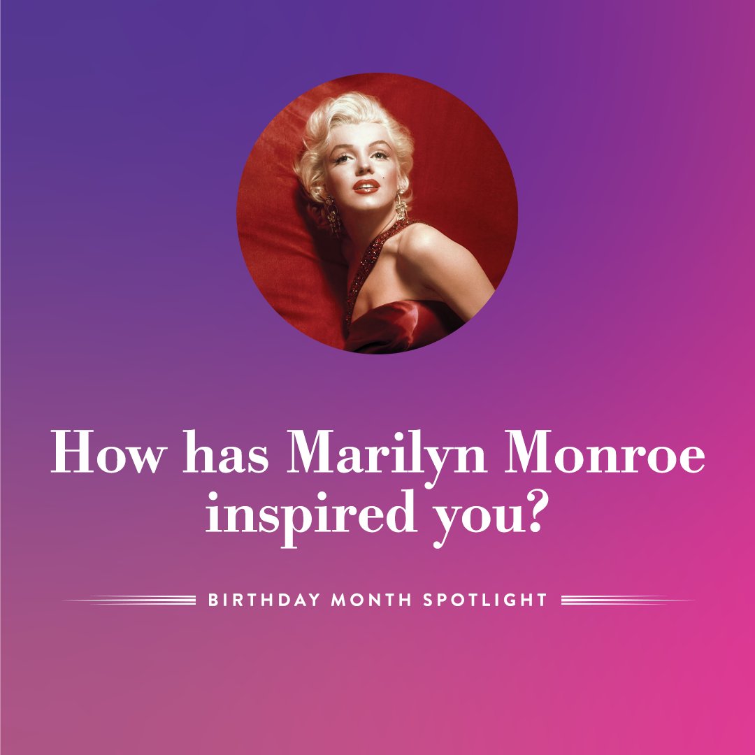 MarilynMonroe's tweet photo. ✨ Celebrating Marilyn's Birthday Month! ✨ Throughout June, we're honoring the legacy of #MarilynMonroe by shining a light on the incredible women she has influenced.⁣⁣

Today we are highlighting @itsjuliarae, an actor, writer, producer, cystic fibrosis advocate, and more! https://t.co/ZwpIMtrbhU