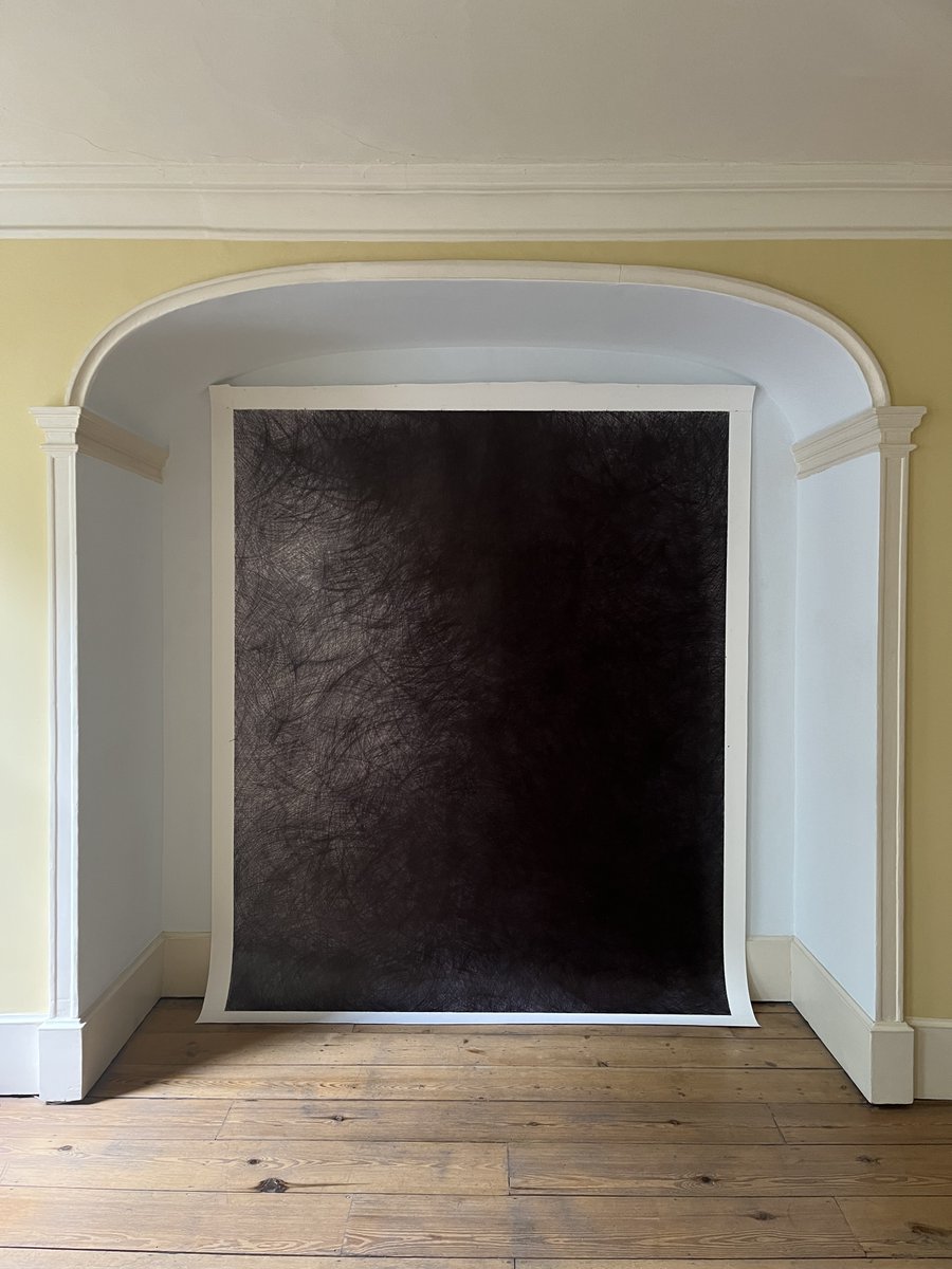 daniellearnaud's tweet image. NEVILLE GABIE
Nachum&apos;s Coat
10 June - 8 July

Based on the solar system, Gabie&apos;s Interior drawings reveal both a physical and cosmic materiality. They evoke what the artist refers to as &apos;inward and outward looking into a largely unknown territory or space&apos;.