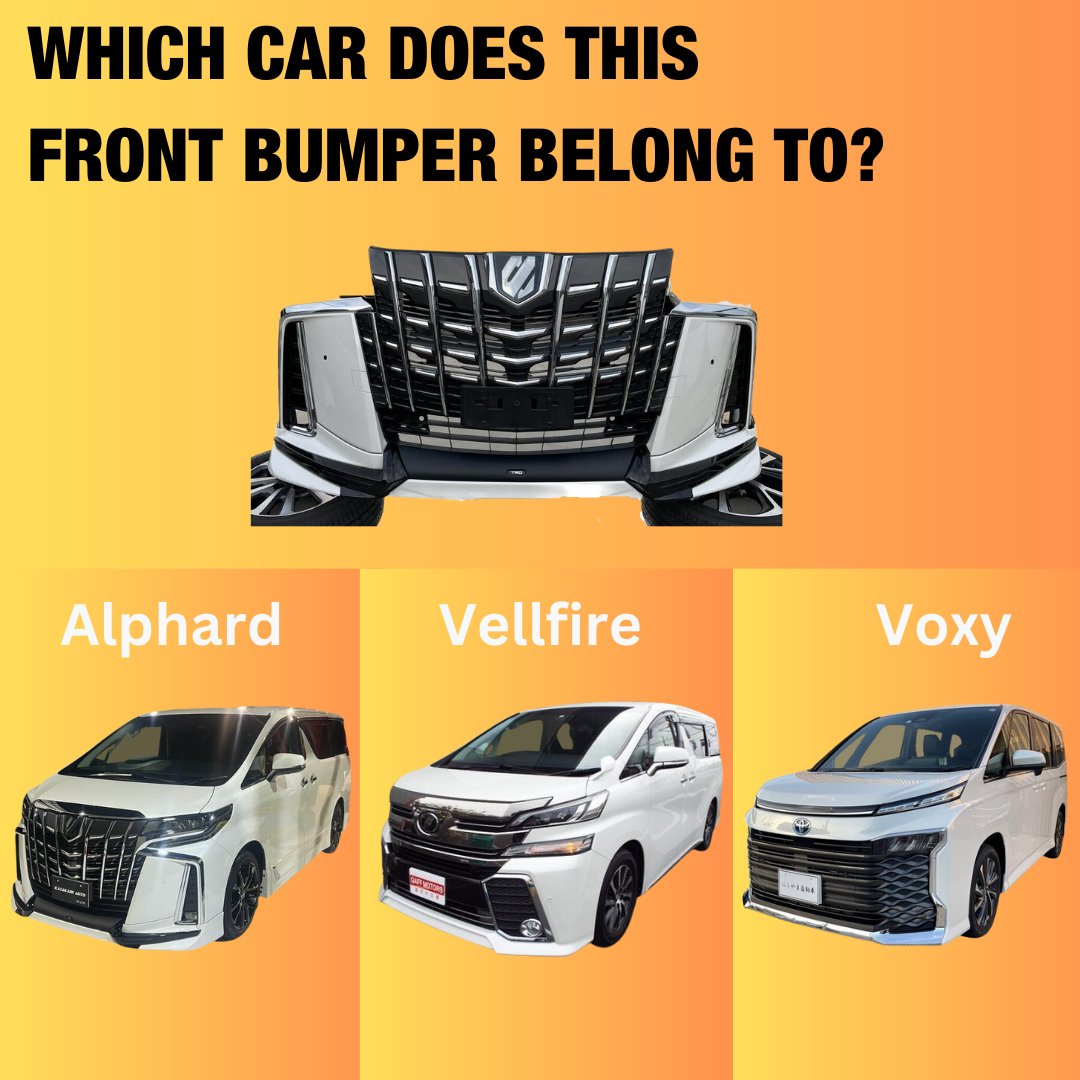 A sunday mini quiz! Do you know the correct answer?
#GuessTheModel

Browse Front Bumpers: bit.ly/43v9ec2