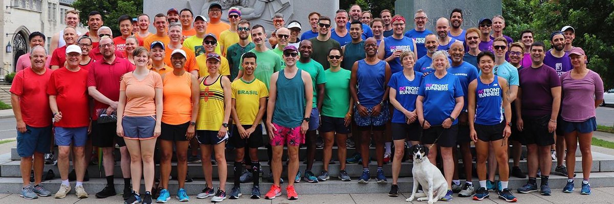 Tomorrow (June 17th) is our annual DCFR Pride Photo 🏳️‍🌈 All Runners &amp; Walkers meet 9:55am sharp! at our usual location: Taras Shevchenko Plaza at 23rd &amp; P St NW.

Wear a solid color shirt in one of the colors of the pride flag (or a royal blue DCFR shirt, if available)!