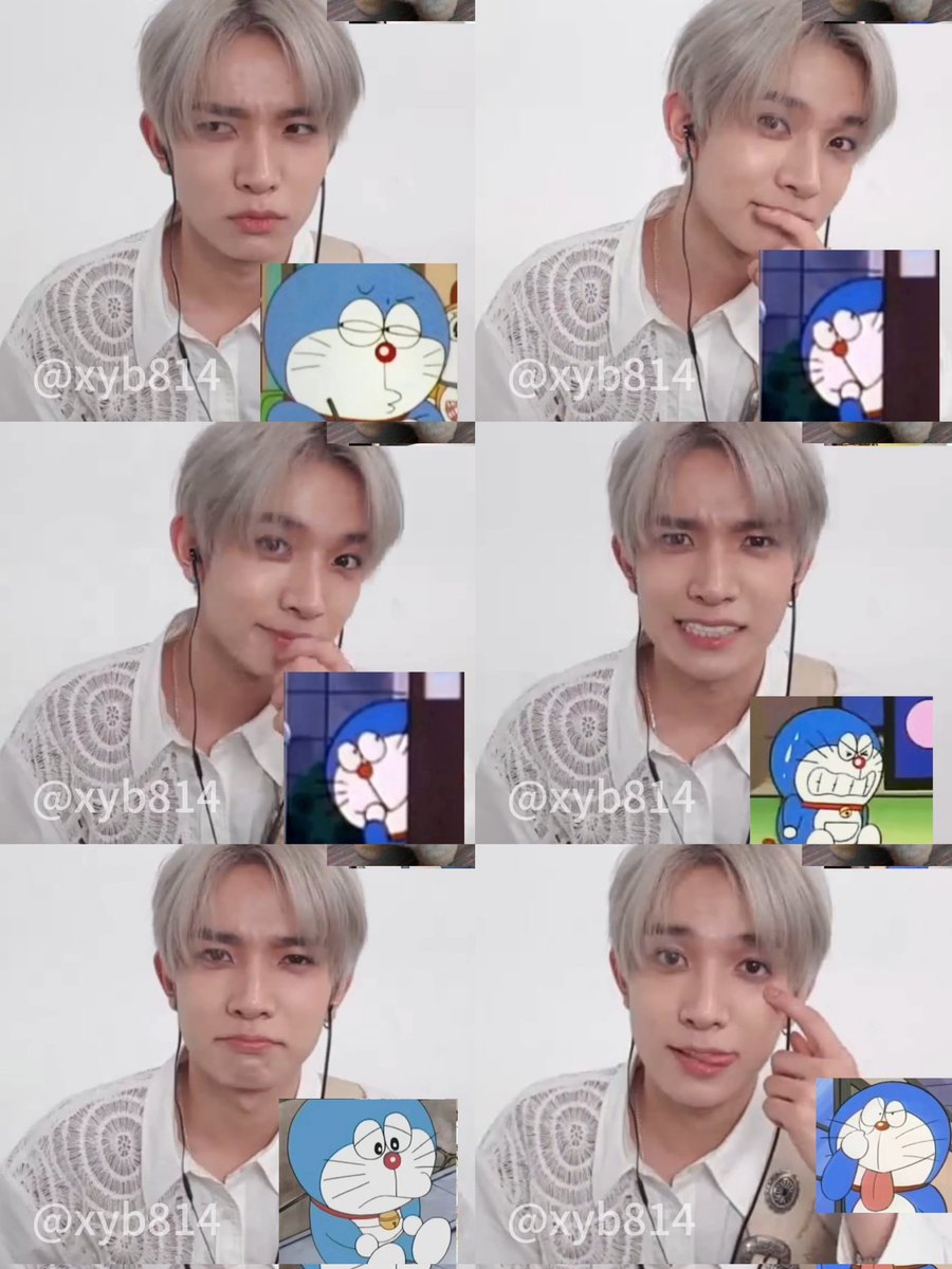 HEESEUNG COPYING DORAEMON 😭😭