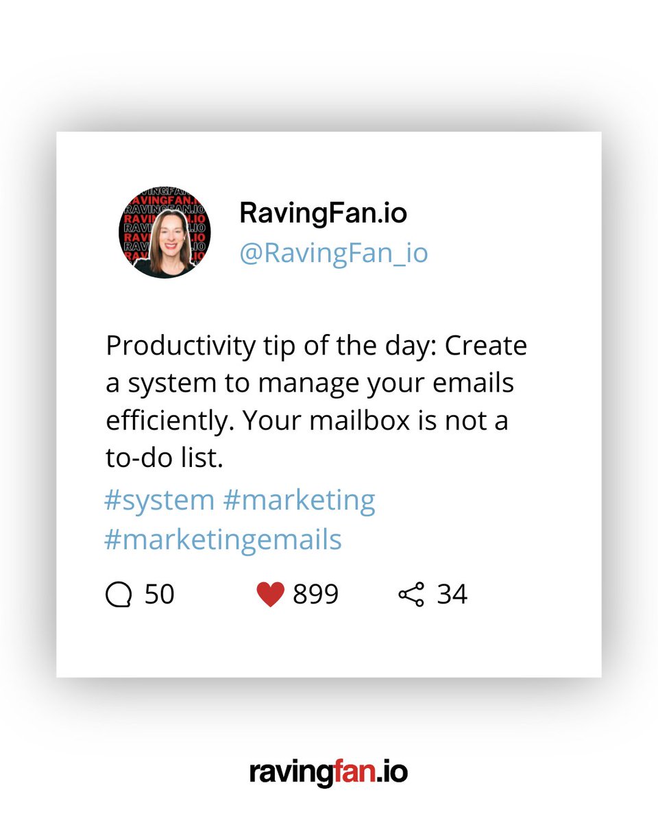 💌 Boost your productivity with this essential tip! Tame the email chaos and reclaim your focus. 📧✨ Remember, your inbox shouldn't run your day! #ProductivityTip #EmailManagement #StayOrganized #EfficiencyHacks #WorkSmart  #ProductivityCommunity #EmailProductivity #JoinUsNo ...