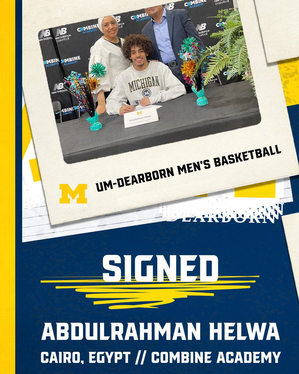 🚨New Signing Alert🚨 Welcome @Helwa_4 to the family‼️ #DIGDeep #GoBlue