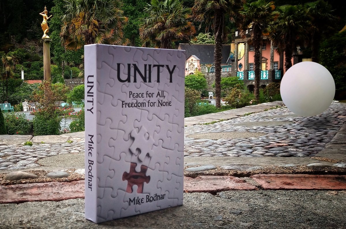 I escaped to The Village recently, so just had to take a promo shot of Unity, my Prisoner tie-in novel. What do you want? Information? You'll get it, at unitystory.com @unmutualwebsite #ThePrisoner @Portmeirion #spynovel #spythriller #newbookalert #MI6 #WeekendReads