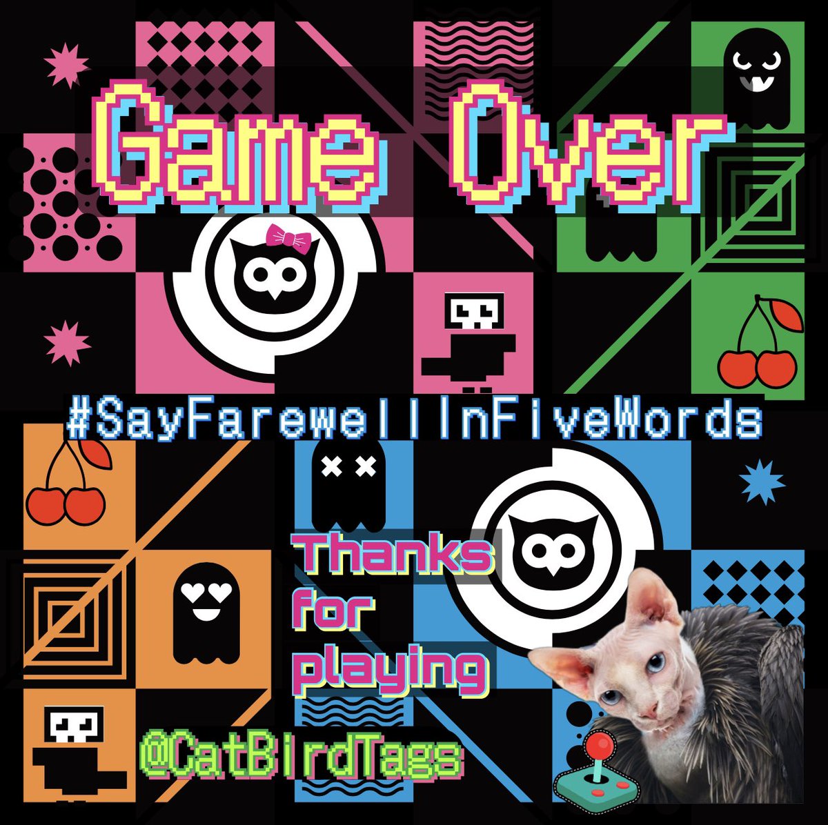 CatBirdTags's tweet photo. @seeseasie @CatBirder27 @Nora_McManus @ChampneyLisa @MiniT46 @silentmoviegirl Thank you for playing! https://t.co/WUpQgIv52i