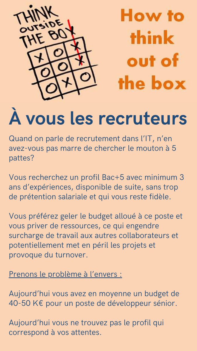 Virginie_Grall's tweet photo. Si jamais cela vous a piqué au vif --> https://t.co/r92gSrTpIm 😉

#recrutementit #developer #juniordev #it #developerweb #stage https://t.co/wVW9p5HGzw