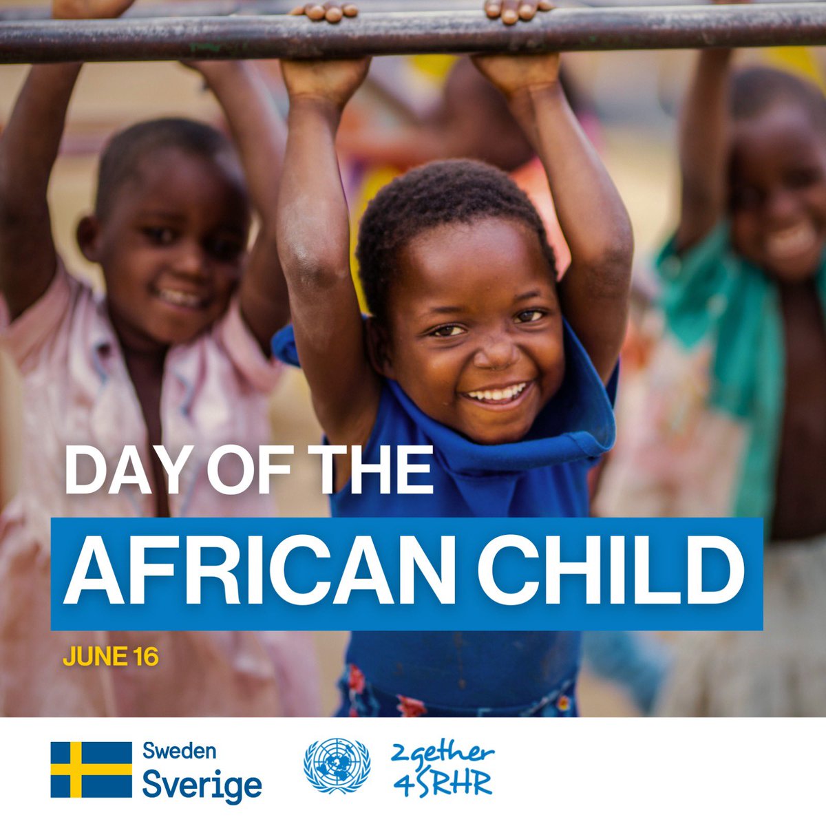 This Day of the African Child we call for the protection &amp; empowerment of young people, online &amp; offline. Youth make up 32% of the population in east &amp; southrn Africa. 2gether4SRHR believes their voices are vehicles for change. We’re committed to supporting them as change-makers.