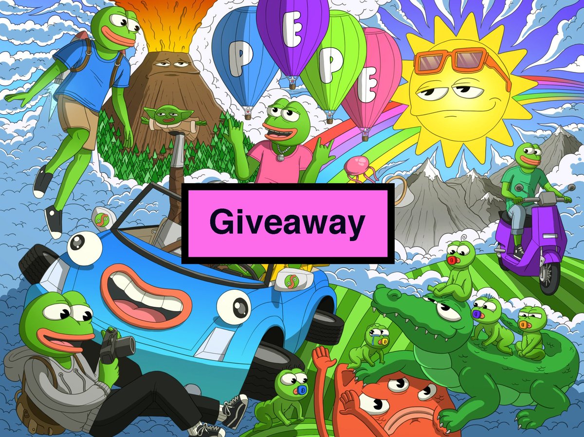 #Giveaway!

200,000,000,000 $PEPE #XRPL x 2 winners.
20,000,000,000 $PEPE #XRPL x 10 winners.

To enter:
1. Like, retweet + tag 3 frens.
2. Tag your 3 favourite #XRPL accounts.
3. Let <a href="/3orovik/">borovik</a> &amp; <a href="/Pauly0x/">PAULY</a> know about    <a href="/XRPepe_official/">XRPepe</a>.

Trustline: bit.ly/3UHe16R
Buy