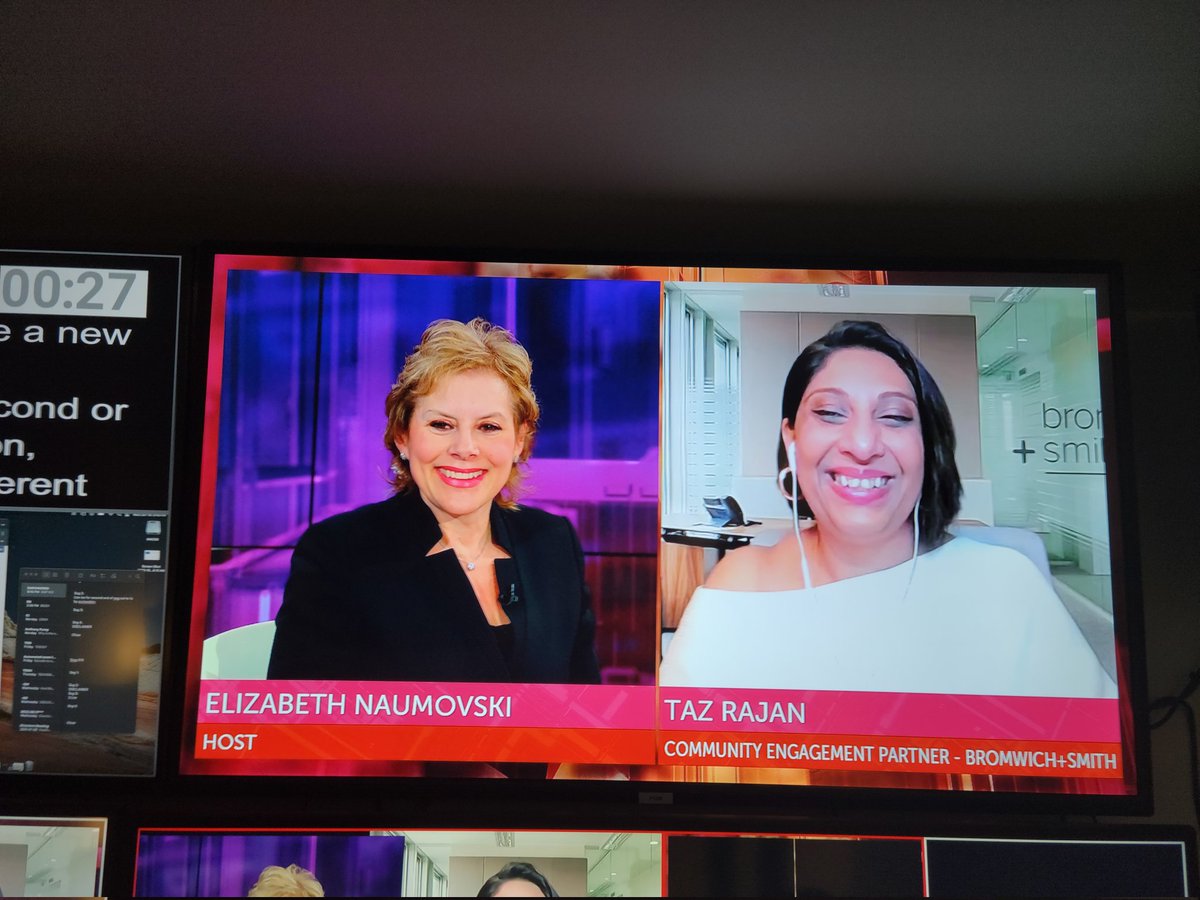 enaumovski's tweet image. Tonight on #Empowered at 6:30pm EDT, on @TheNewsForum_  I'm speaking with Taz Rajan who will share her journey of #immigrating to #Canada, her relationship with #money, #debt, #bankruptcy, a #divorce &amp;amp; where she is today. Guess what? She looks happy &amp;amp; amazing! @BromwichSmith