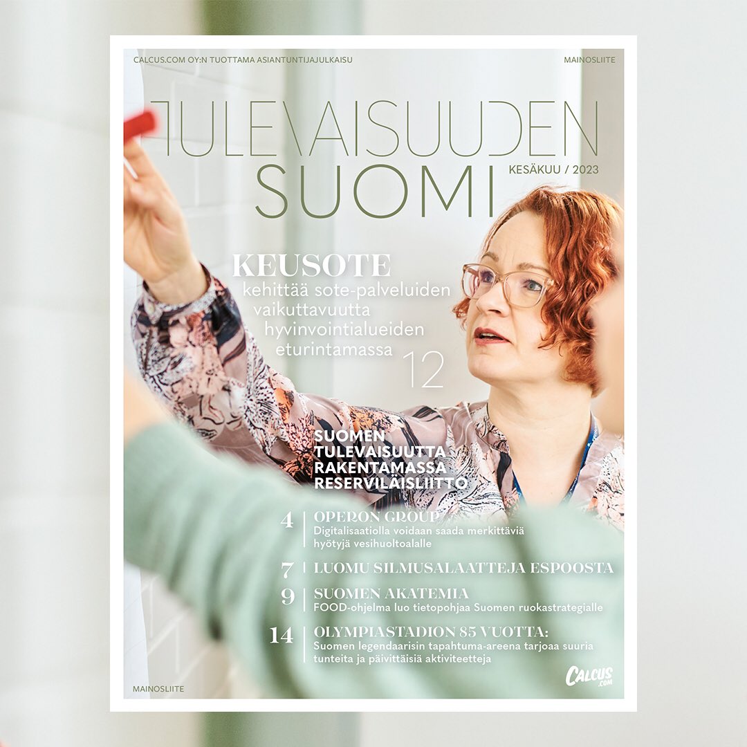 Hallitusneuvottelut ovat loppusuoralla ja tänään kansalaiset pääsevät ensimmäistä kertaa tutustumaan uuteen hallitusohjelmaan. 

Siispä ei parempaa ajankohtaa visioida Tulevaisuuden Suomea! 

Tänään ilmestyneeseen julkaisuun pääset tästä 👇🏻

read.epaper.fi/8220/PoCe7Xb1?…