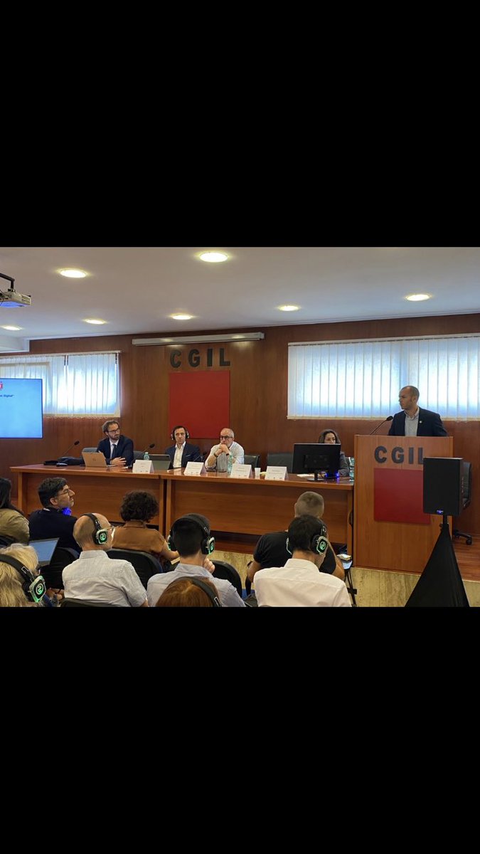 PCiambellini's tweet photo. Today, @CCRECEMR and @EPSUnions members are meeting in Cagliari for the first conference of the EU-funded project #LocalSocialDigital.
Many thanks to @CgilSarda @FPCGIL for the invitation to discuss the role of social partners in the digital transition. https://t.co/x9NNjiwkSY