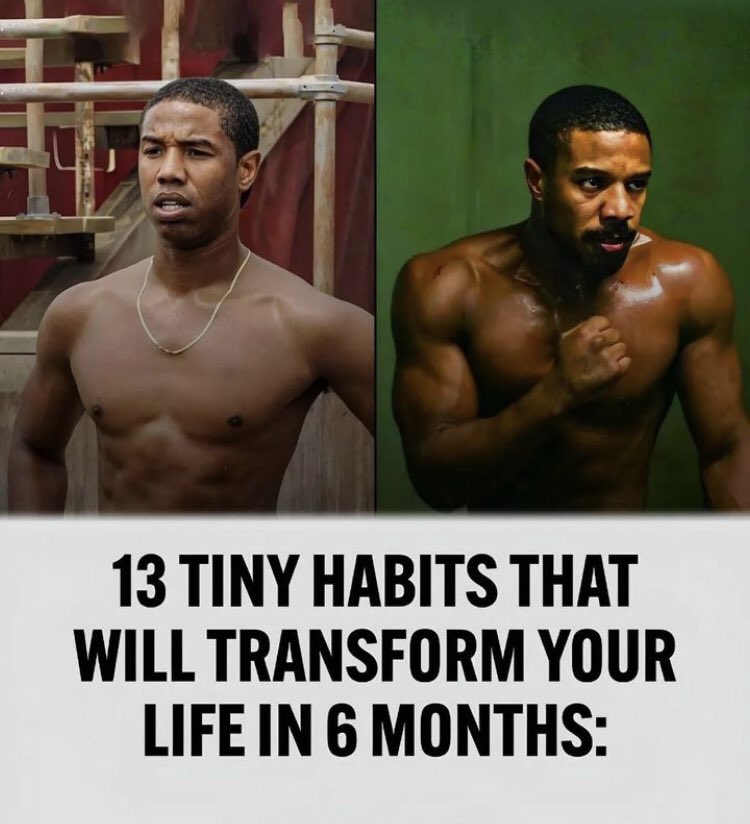 1PercentMentor's tweet photo. 13 Habits That Will Transform Your Life in 6 Months: https://t.co/oqsLtSaWkh