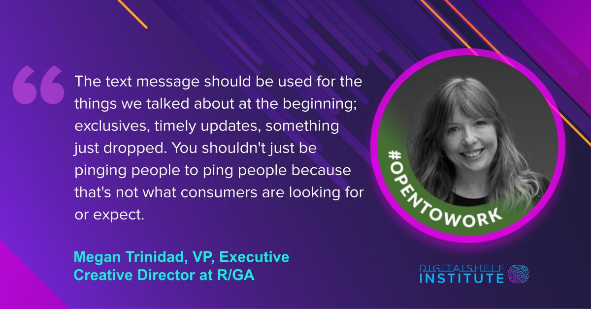 Missed this week's episode? 

Learn how to earn the right to keep texting your consumers in our most recent interview.

Tune in here! ow.ly/c6Re50OQmpu