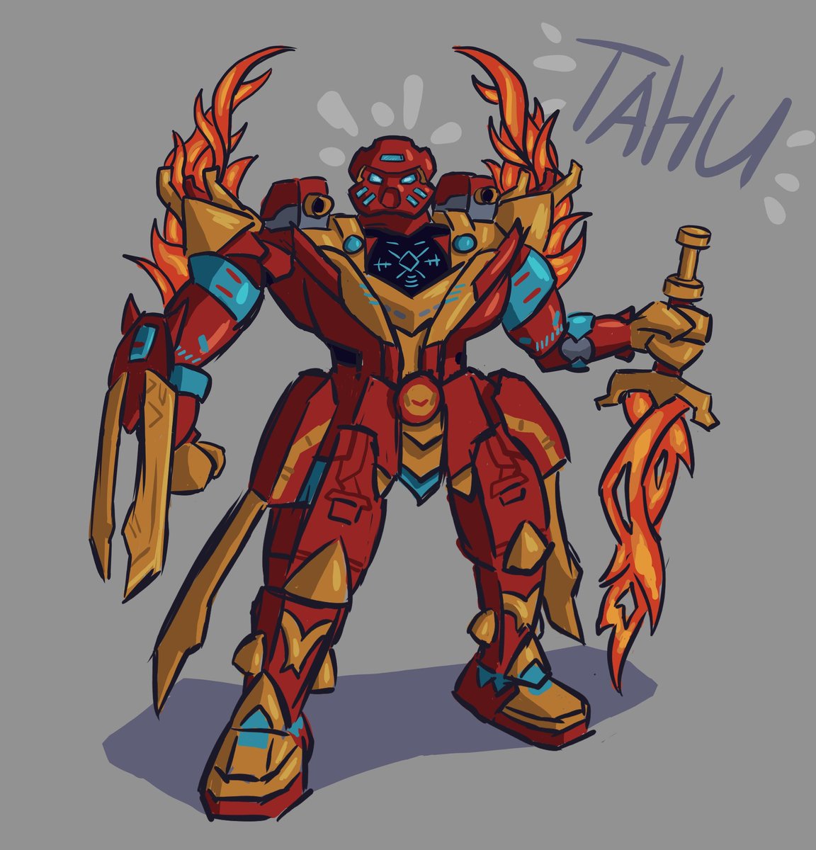 Bionicle X Monkie Kid 
Monkey King Ultra Mech as Titan Tahu
#Bionicle #MonkieKid