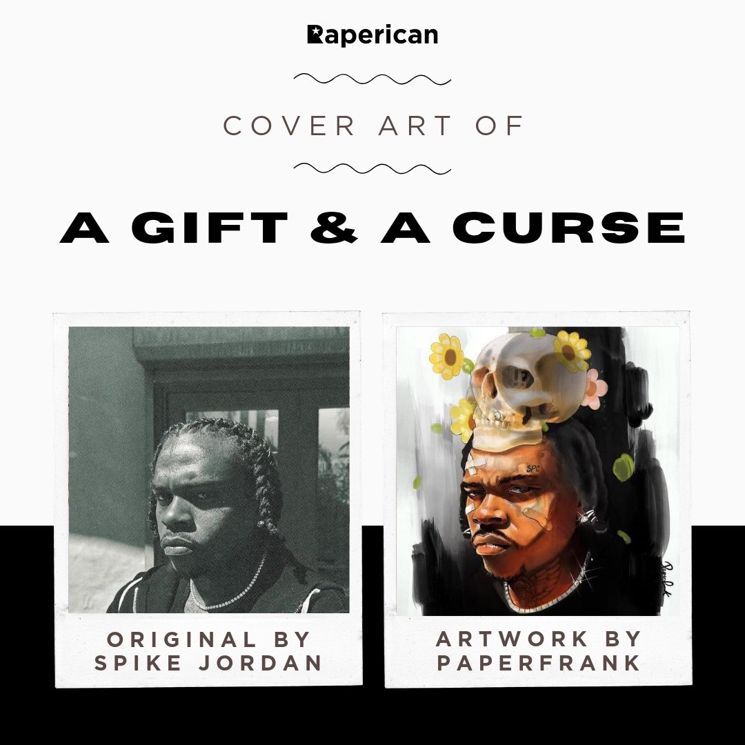 raperican's tweet photo. @1GunnaGunna released his fourth studio album, 'a Gift &amp; a Curse,' today. 🅿️

You can see that cover art of this album is coming from the original photo of Wunna. 📸

Photo by @SpikeJordan
Artwork by @PaperFrank
Info via @coverartmatters

#Raperican #Gunna #aGiftandaCurse #Wunna https://t.co/gQAxyzn7DW