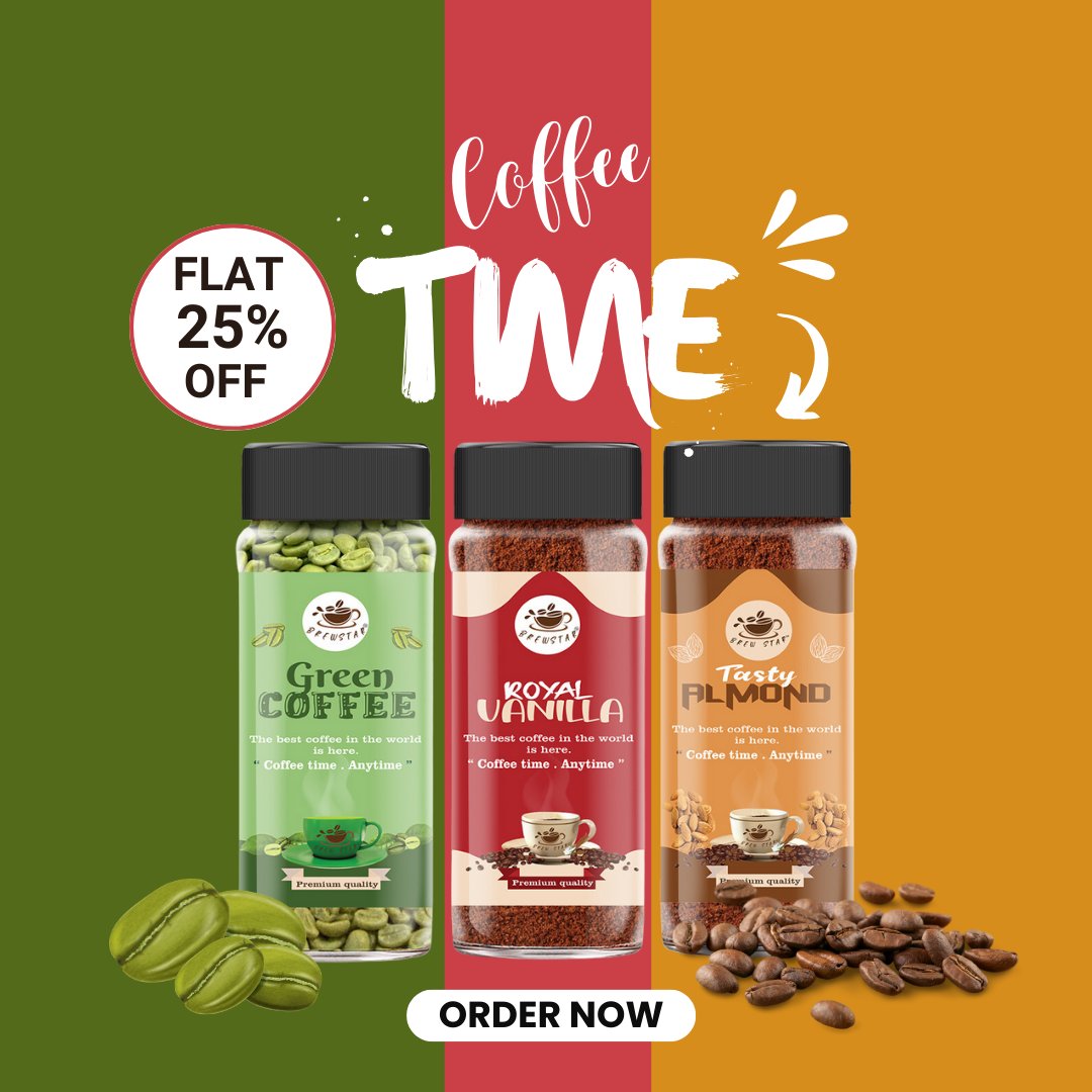 Super Summer Sale Alert! ☀️
🌟 Freshokit presents the ultimate deal: Buy Brewstar Coffee and get a whopping 25% OFF! 🎉☕️

#brewstar #freshokitindia #health #women #coffee #coffeetime #coffeelover #coffeeaddict  #coffeebeans #hazelnutcoffee #flavoredcoffee #hotcoffee #icedcoffee