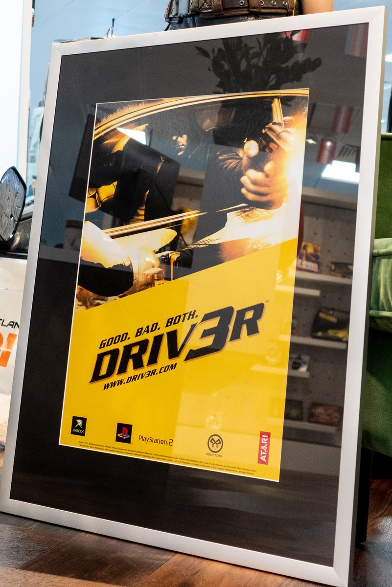 UbiReflections's tweet image. Want to win this Driv3r poster? 👀

To celebrate the 19th anniversary of Driv3r, we're hosting a #Giveaway ! 🎂

For a chance to win:
✅Retweet this tweet
&amp;amp;
✅follow us!

You have until Wednesday the 28th to enter🥳
Good luck!