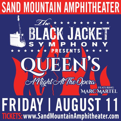 Score!! Tickets to the #BlackJacketSymphony's presentation of Queen's 'A Night at the Opera', coming to Albertville in August! Listen for details!