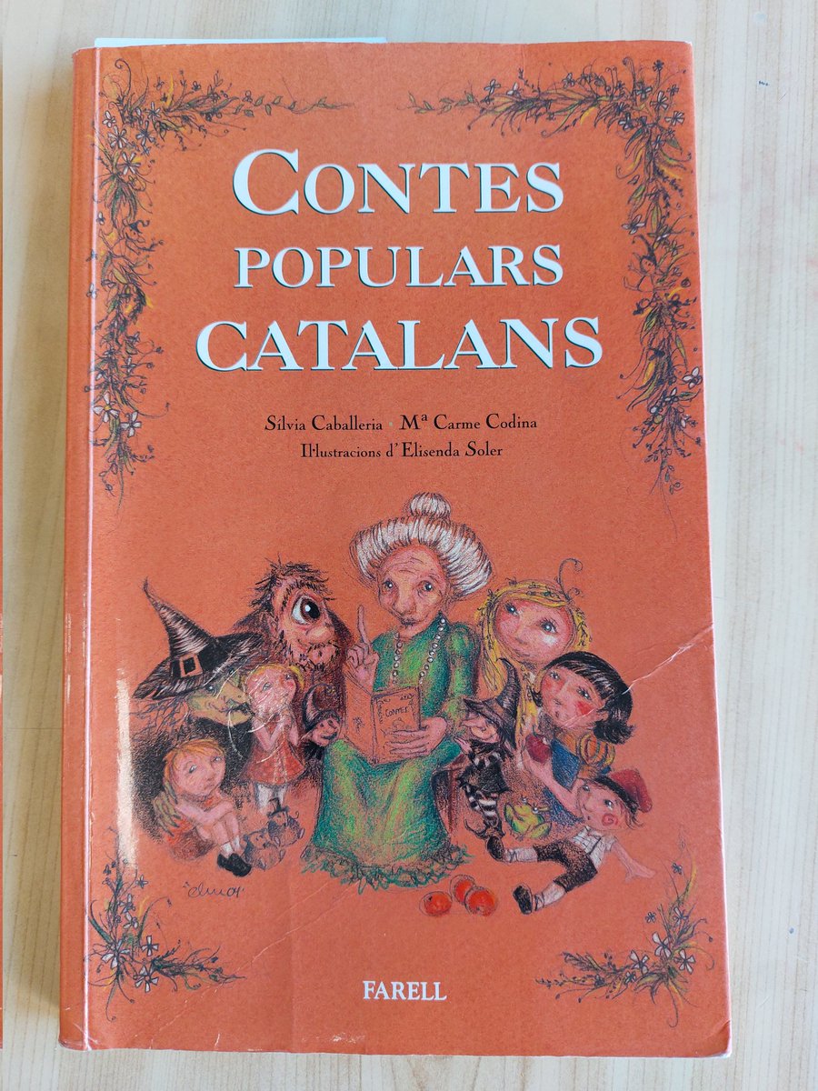 Eduard_batista's tweet photo. Vaig trobar de casualitat aquest llibre que desconeixia de @FarellEditors en un armari de la classe. Aquests darrers dies  de curs els meus alumnes de 1r de Primària estan gaudint d'allò més amb els contes i rondalles que els llegeixo, que estan molt ben escollits i redactats! https://t.co/ocWRmKtXhz