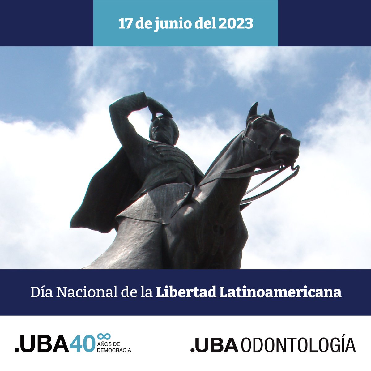 Día Nacional de la Libertad Latinoamericana, en conmemoración al fallecimiento del General Martín Miguel de Güemes, figura clave de nuestra independencia. 🇦🇷