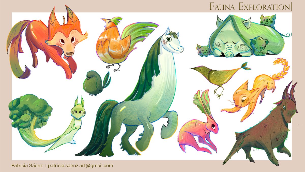 ArtStationHQ's tweet photo. 🍃 ✨ Embracing the fantastical in every day: https://t.co/TLm2diyPAu. Artwork by Patricia Sáenz Muñoz.
…
#2D #CharacterDesign #ConceptArt #WomenInAnimation #ArtStationAnimationWeek #ArtStationHQ https://t.co/E1vcAR5Yo8
