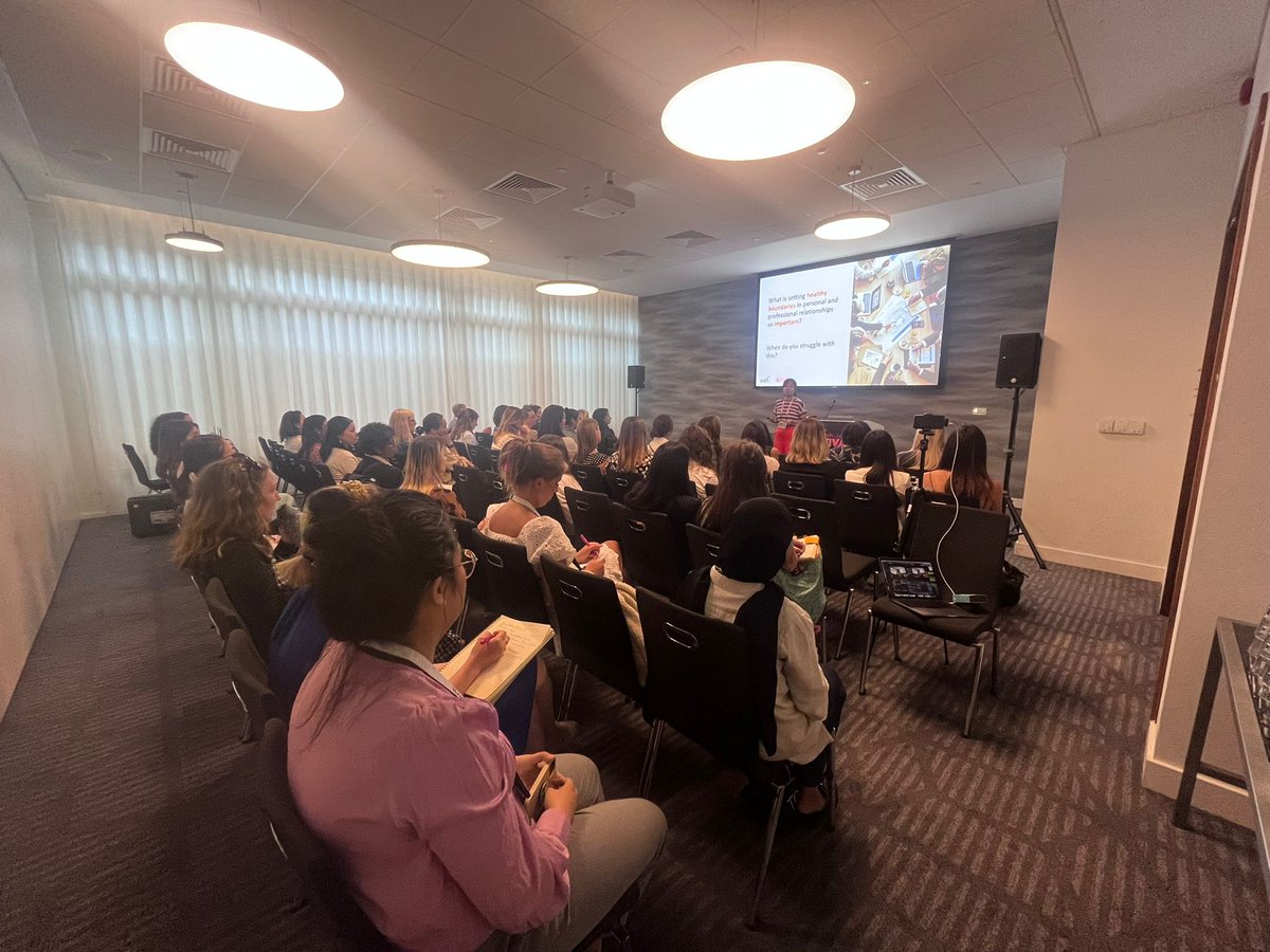 Empower yourself with the power of saying 'NO' more often❌

Kate Liu-Bevan, Principal Leaders Development Consultant, inspires a packed out breakout room today at #WeAreTechFestival ⭐️

Like if you have recently used 'NO' to further your career 🚀