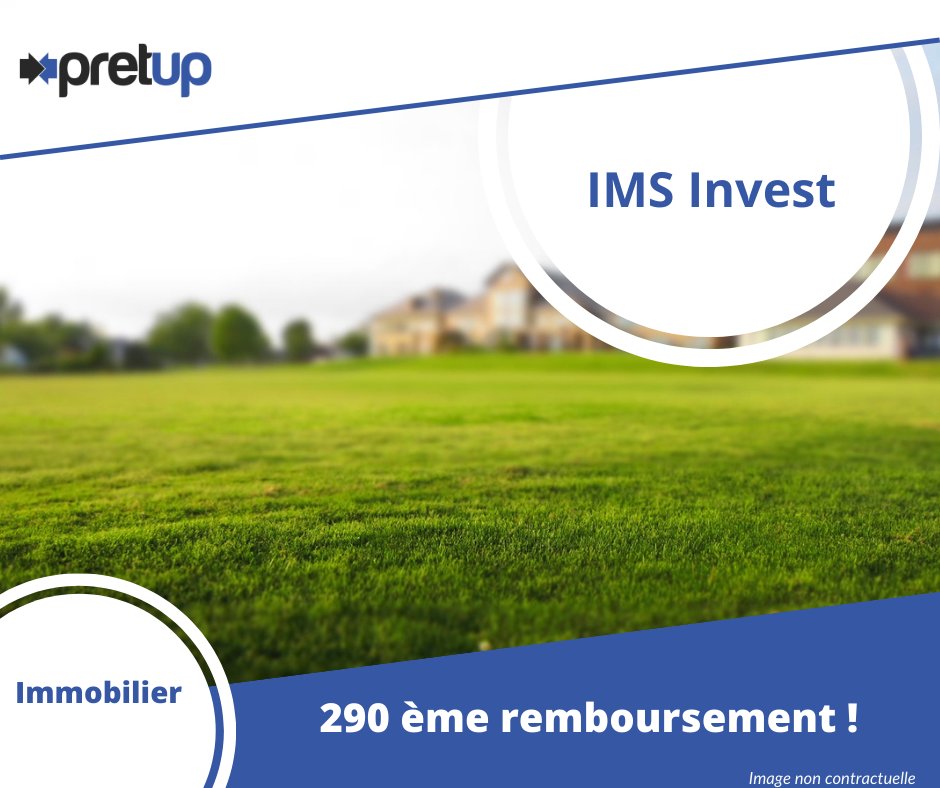 📢290ème remboursement projet par l'opérateur IMS Invest
Opération immobilière à Bouligny dans la Meuse sur 9 mois

pretup.fr

#financementparticipatif #immobilier