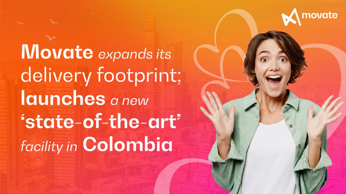movate_inc's tweet photo. We are excited to announce that #Movate launches its newest #deliverycenter at #Alkarawi Plaza Centro Commercial, #Barranquilla. This momentous #occasion marks a significant #milestone in Movate's ongoing #growth and expansion #journey. Read more: https://t.co/SHOhiIh4Zr https://t.co/YY7DMPD7qC