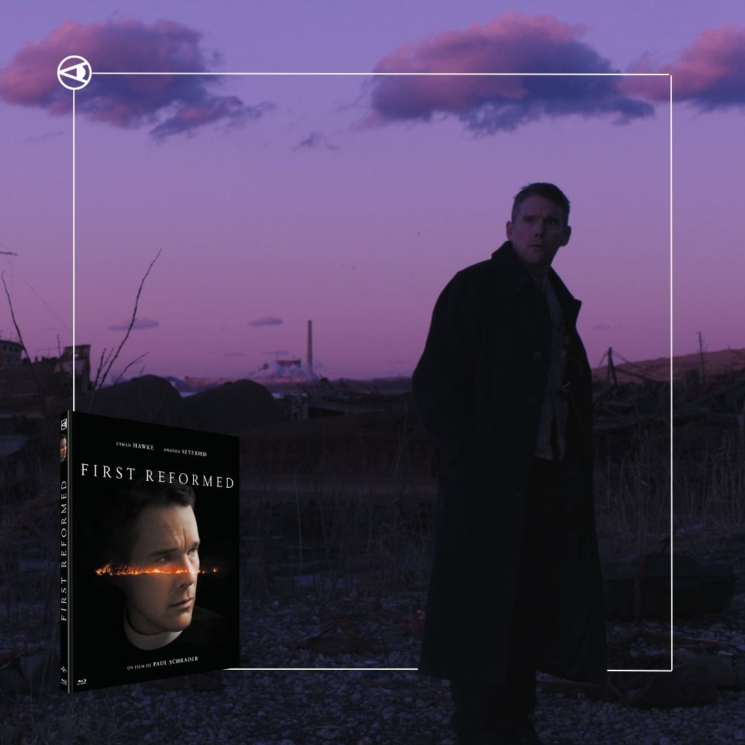 latelierdimages's tweet image. Plus que trois jours pour précommander First Reformed ! 
Avec en exclusivité un livret de 28 pages composé des archives personnelles de Paul Schrader.   

Retrouvez l'édition culte numérotée à seulement 15,99€ ➡️ bitly.ws/F8Pu 

  #FirstReformed #bluray #cinema